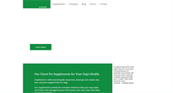 Desktop Screenshot of nutrapaws.com